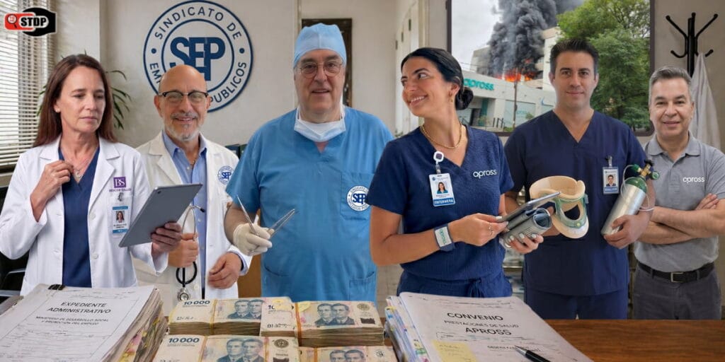 Denuncian a autoridades del SEP, al secretario de Desarrollo Social Cassinerio y su familia de estafar al APROS