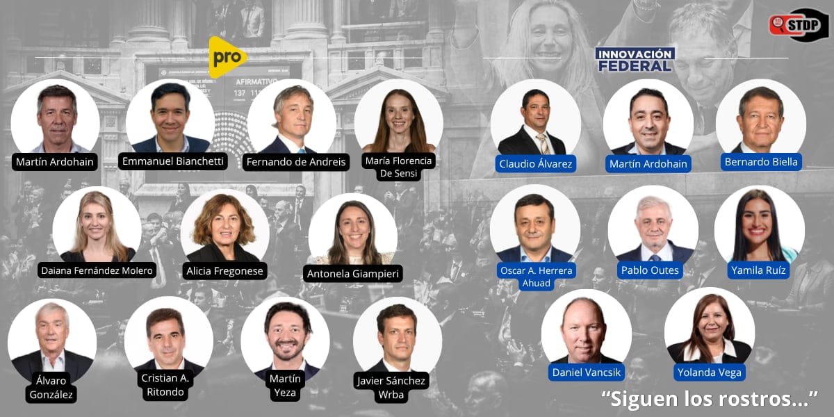 Los nombres, rostros, y pobrísimos argumentos de los diputados que votaron la ley de extinción de glaciares