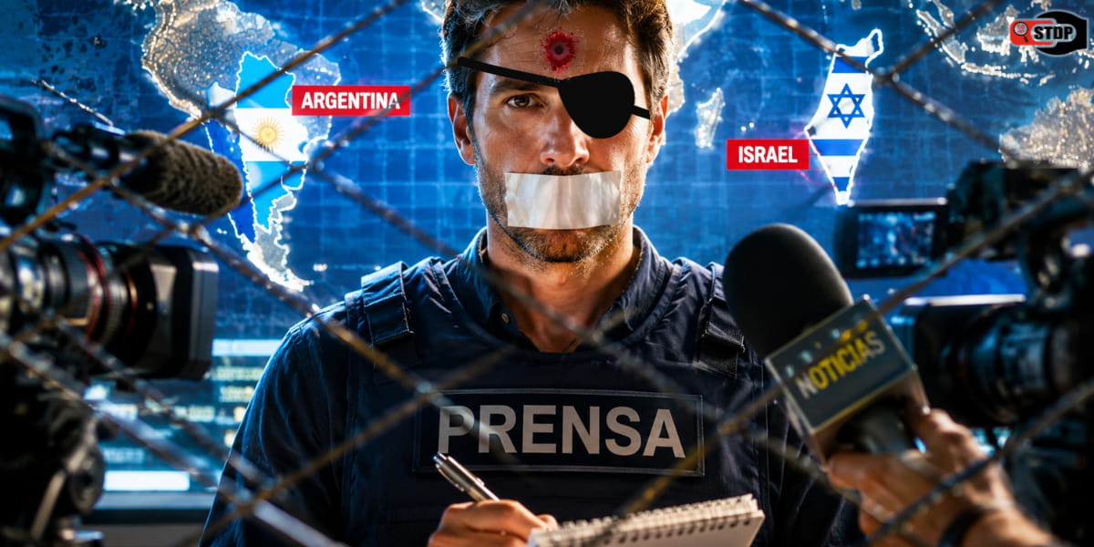 DIA PERIODISTA RSF: Argentina aliada a Israel entre los países con peor libertad de prensa del mundo