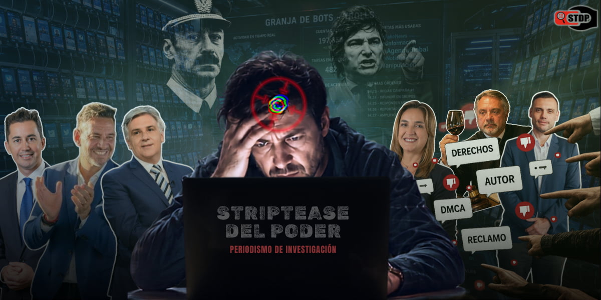 CORDOBESISMO: Ciberacoso y censura contra Striptease del Poder y el dejá vu con la Dictadura y con Milei