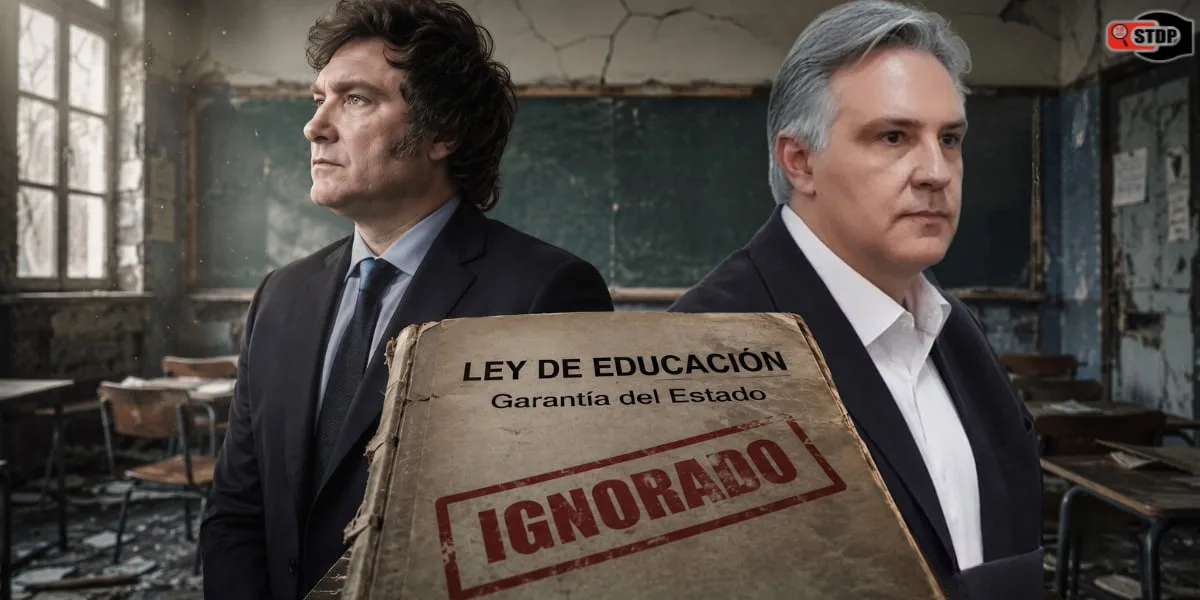 ¿En qué se parecen Milei y Llaryora? En que ambos violan a mansalva las leyes de Educación que debe garantizar el Estado