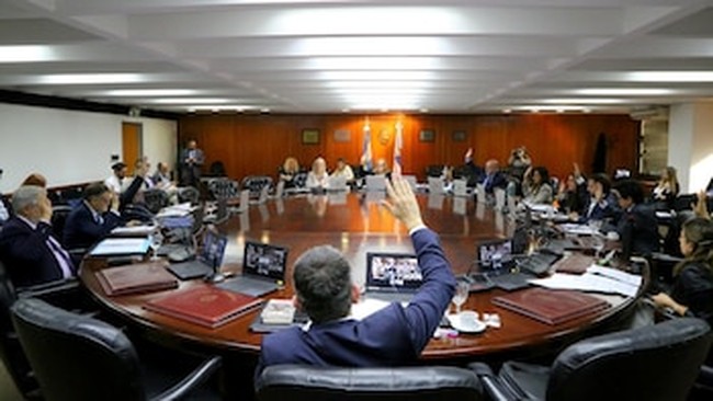 Plenario del Consejo de la Magistratura de la Nación.