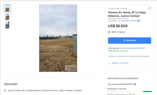 Fuente: Mercado Libre
