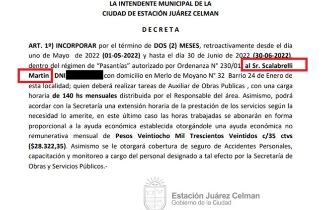 Decreto 86/2022