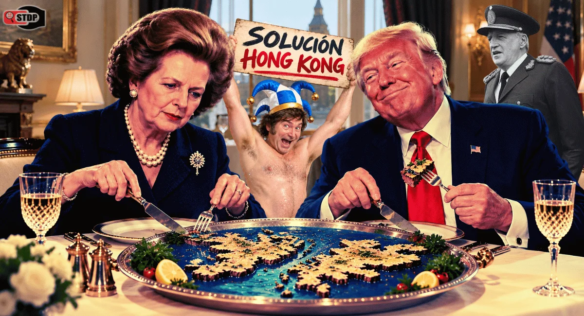 MALVINAS: no es humo sino defección, Milei va por la solución Hong Kong que rechazó Galtieri por colonialista